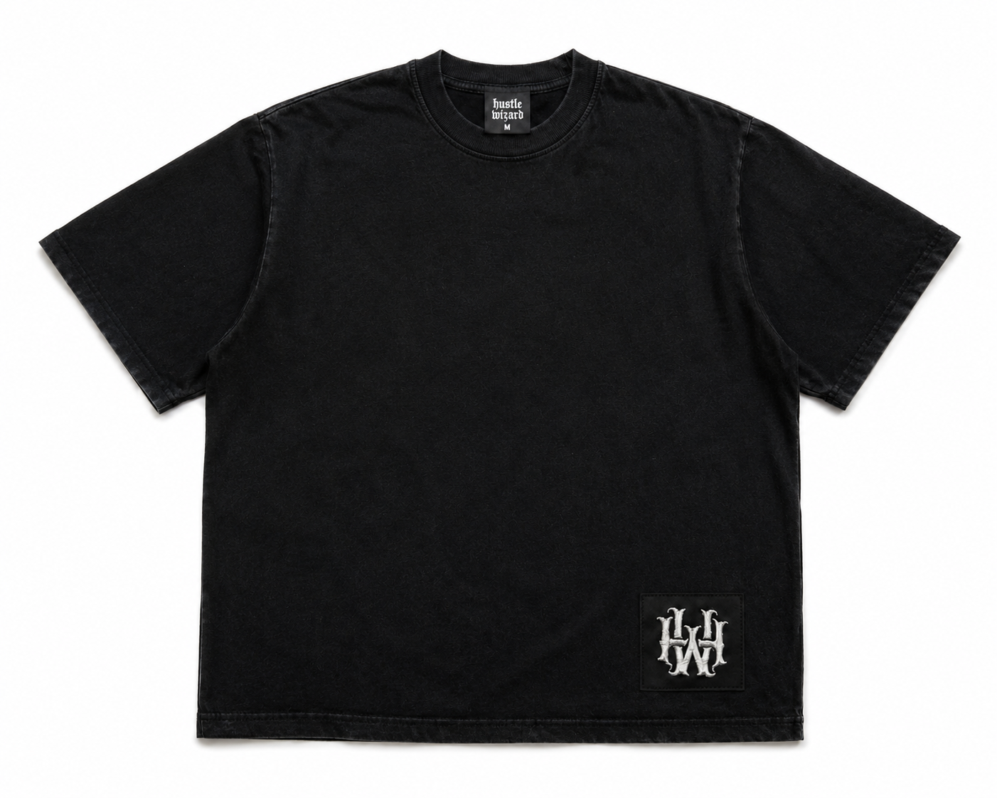HUSTLE WIZARD VINTAGE WASHED TEE