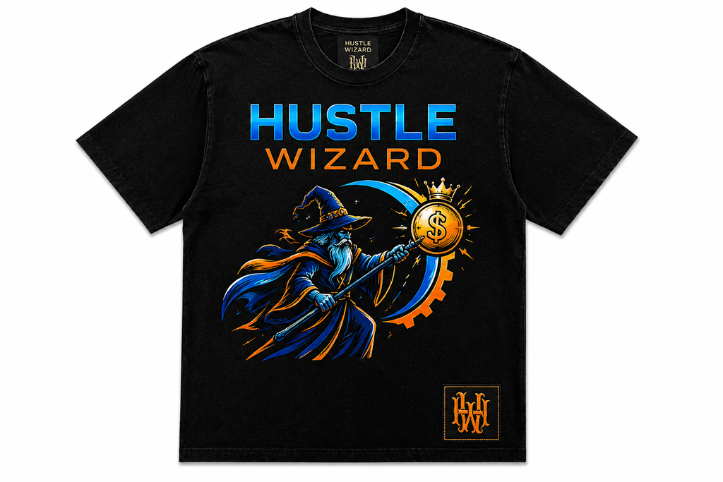 Hustle Wizard “It’s Not For Everybody” Heavyweight T-Shirt