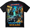 HUSTLE WIZARD “Corner Market” Graphic T-Shirt – Premium Streetwear Urban Wizard Tee
