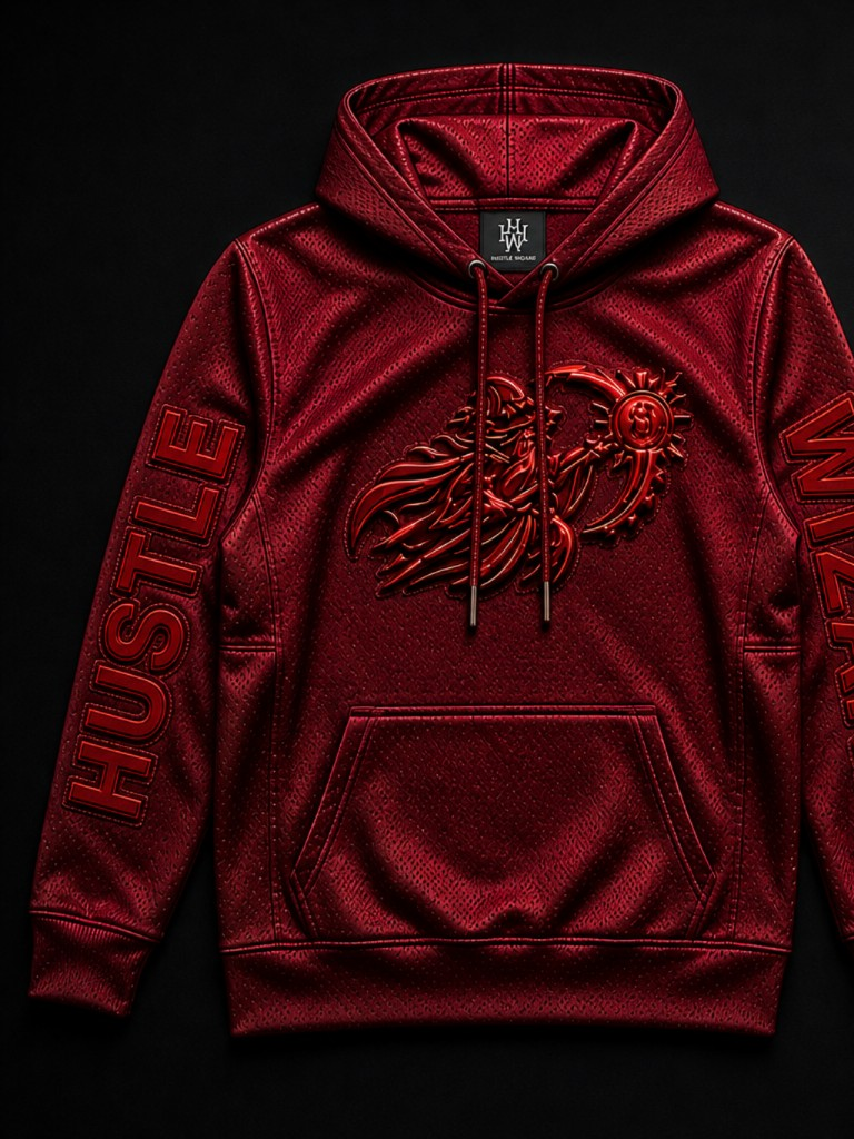 Elevate Your Hustle: The "Hustle Wizard" Premium French Terry Athleisure Set